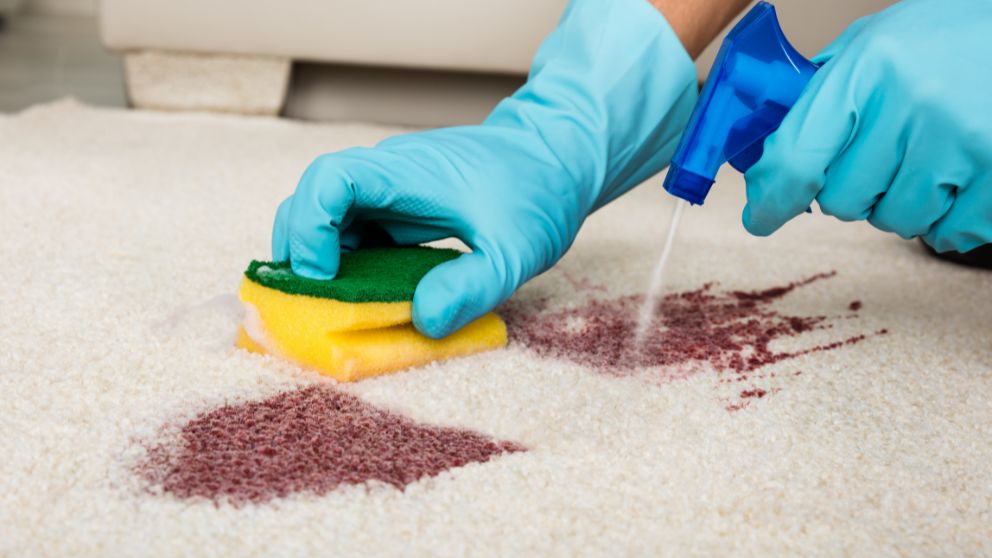 Common Carpet Stains and How Professional Cleaning Removes Them